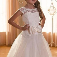 

beautiful first communion dresses for girls 2-12 years white little girls ball gown dresses 2018 full length flower girls dress