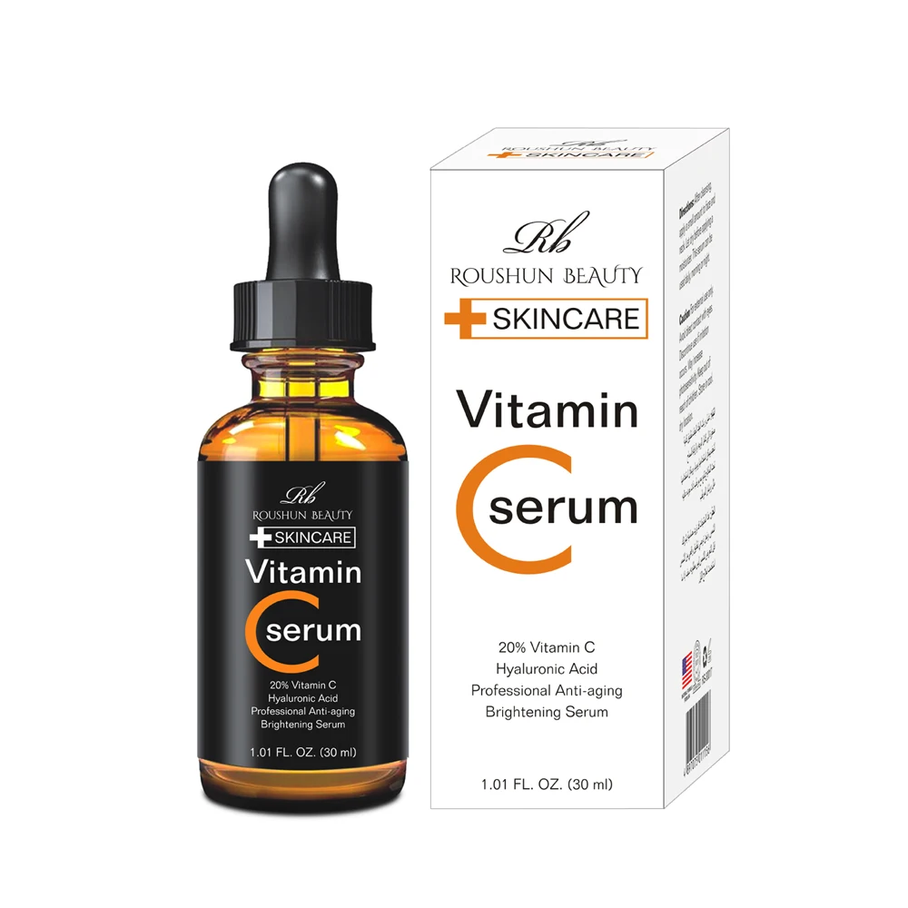 

ROUSHUN Professional Anti-Aging Skin Care Whitening Face Vitamin C Serum