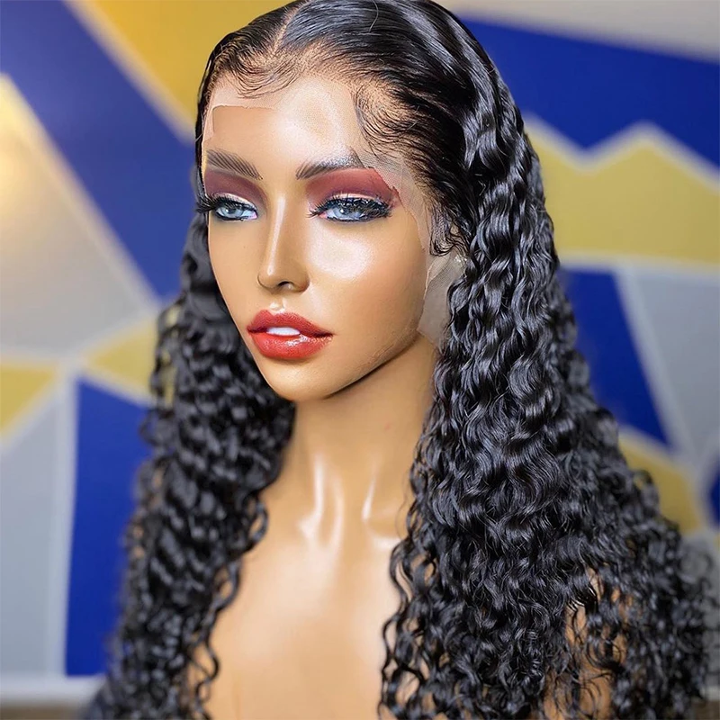 

Wholesale Glueless Peruvian Human Hair Full Lace Wig Human Hair Wigs Curly
