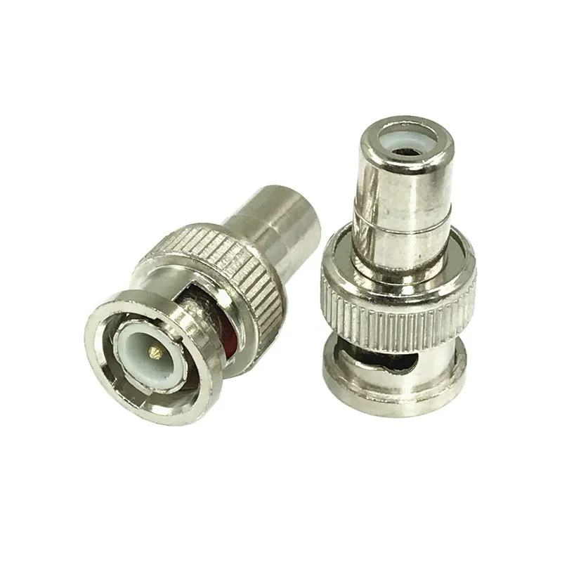 

BNC Male Plug To RCA Jack Connector RF Connector