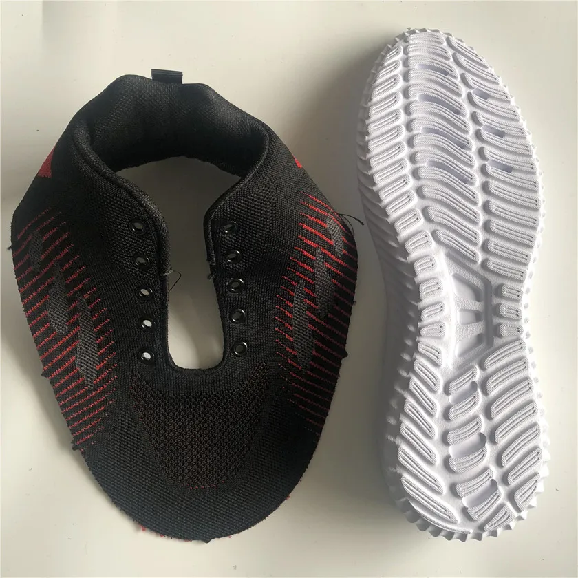

semi upper fly knit upper for sports shoes upper stock finished upper for shoes, Customized color