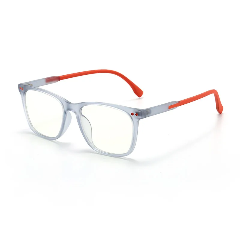 

rivet TR90 square gray transparent kid`s bril chico oculos leitura anti luz azul toddler child blue light blocking glasses