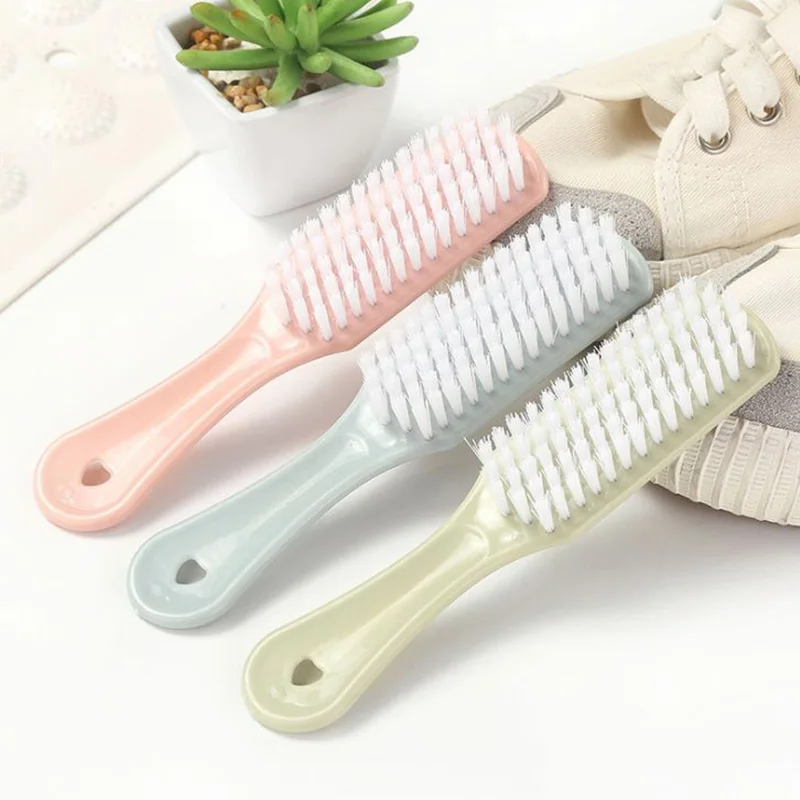 

Laundry Brush With Soft Hair Cleaning Double Side Washing Cloth Household Kitchen Dishwashing Tools Brush Handheld