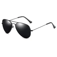 

China custom fashion men gafas designer blue mirror PC lens metal sunglasses 2020