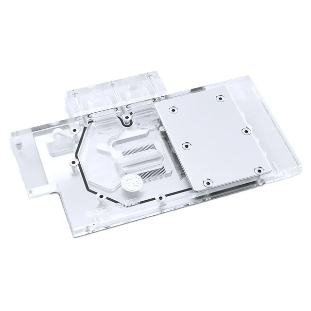 

Bykski Full Coverage GPU Water Block For Sapphire Radeon R9 RX470 RX480 Graphics Card Heatsink,VGA Copper Radiator A-SP48OVA-X, Transparent