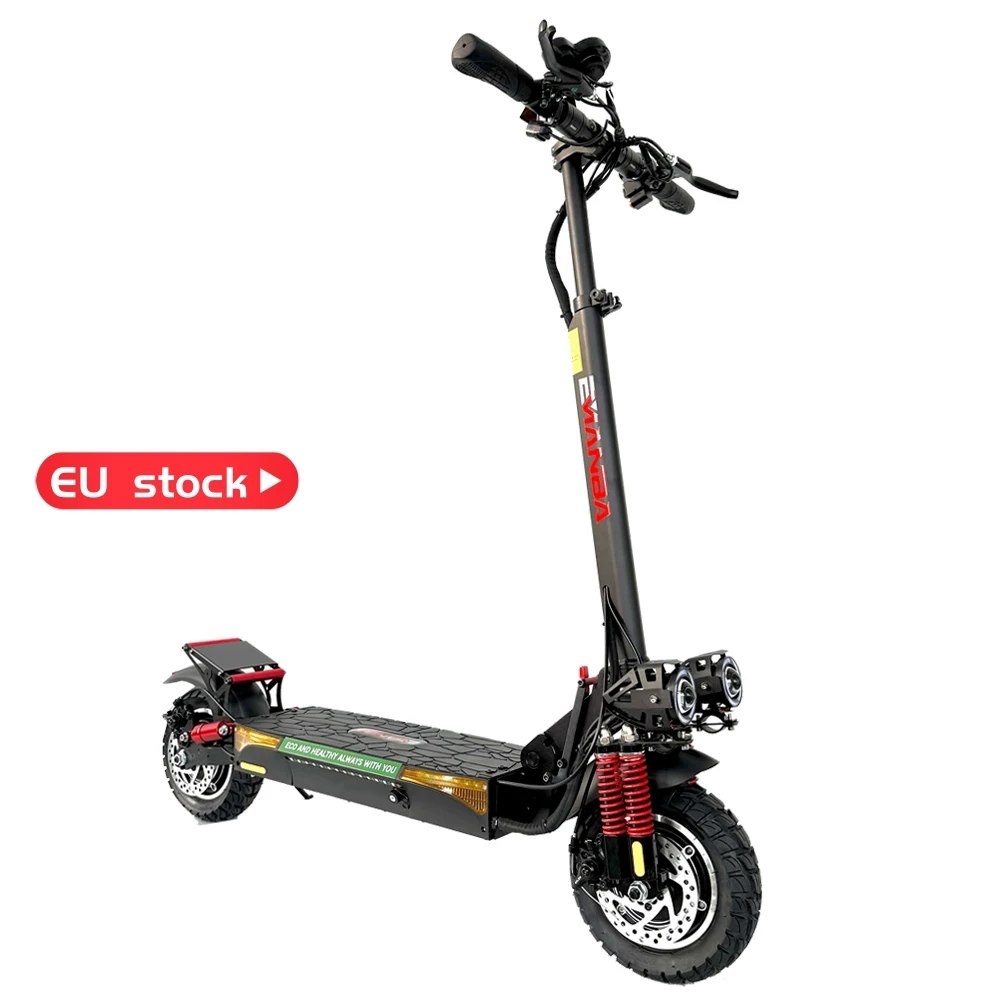 

EU stock 48V 800W dual motor 10inch tire folding 30 mph electric scooter 1600w 50-60km long distance adults electric scooter