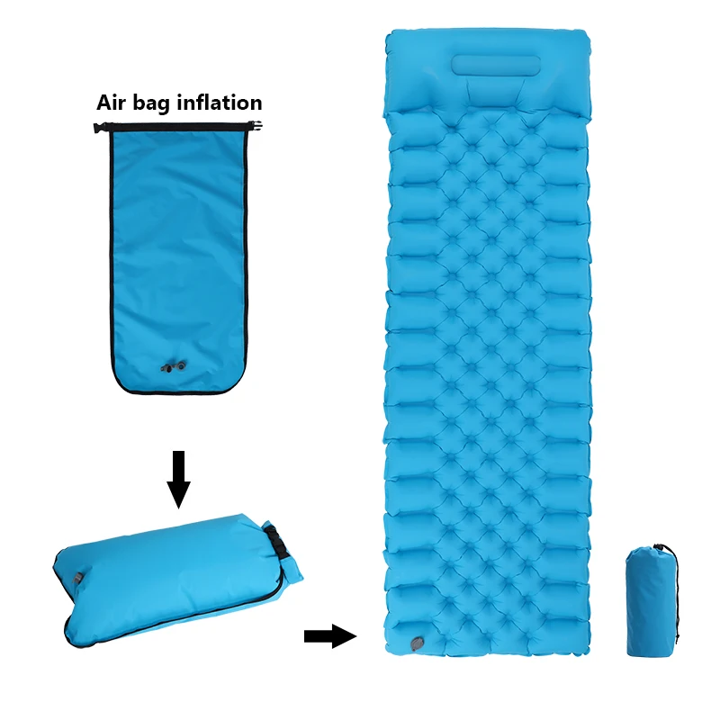 

Ultralight insulated outdoor camping mattress camping air sleeping pad mat