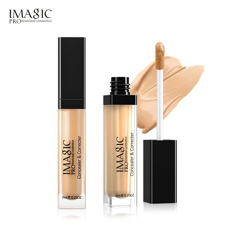 

IMAGIC high quality long lasting wear covers spots face base liquid concealer, 6 colors to option