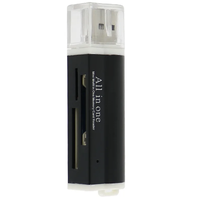
Hot Sell for Micro SD SDHC TF M2 MMC MS All in 1 USB 2.0 Multi Memory Card Reader 