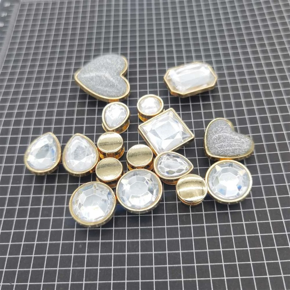

Metal Button High Quality Shoes Charms for Clog Shoes Shoes Decorations