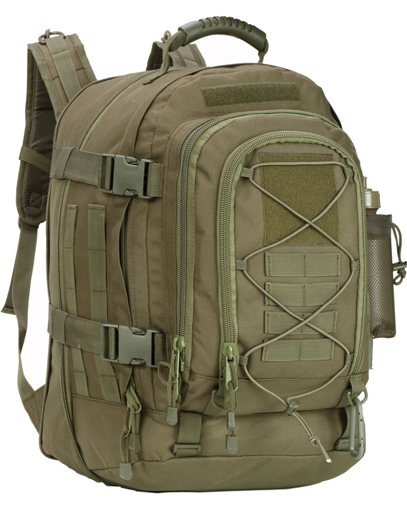 

US inventory 600D expandable outdoor bag large capacity tactical backpack military travel bags military tactical backpack, Green