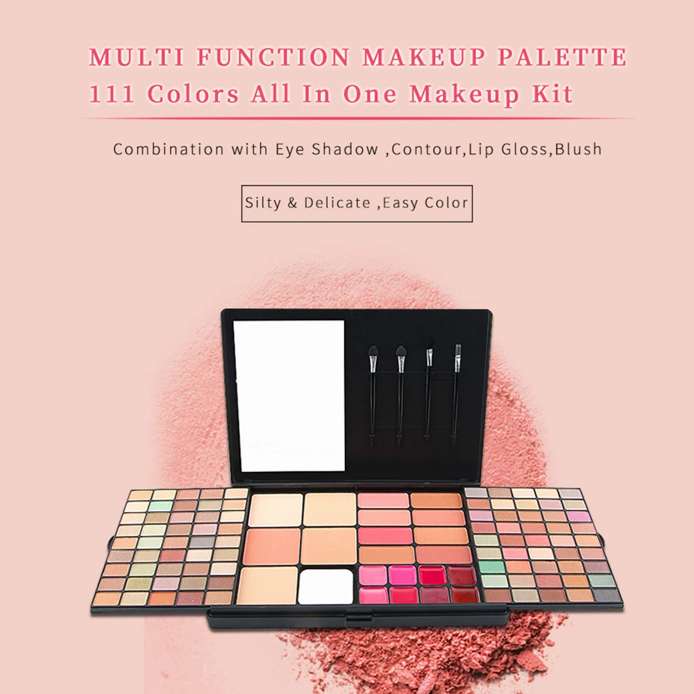 

New Make Up Eye Shadow Cosmetics Custom Glitter 112 Colors Private Label Eyeshadow Palette