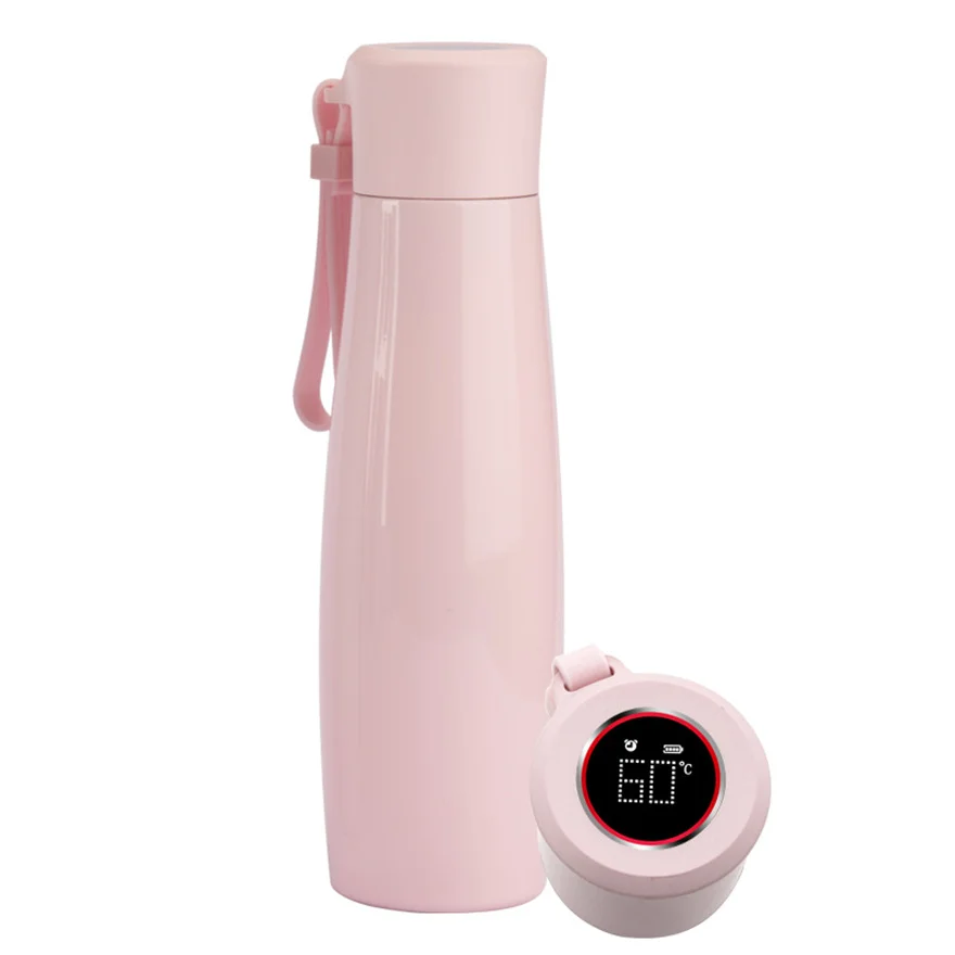 

Intelligent Smart Sterilization Stainless Steel LED Screen Touch Temperature Display Vacuum Insulated Thermos Cup Water Bottle