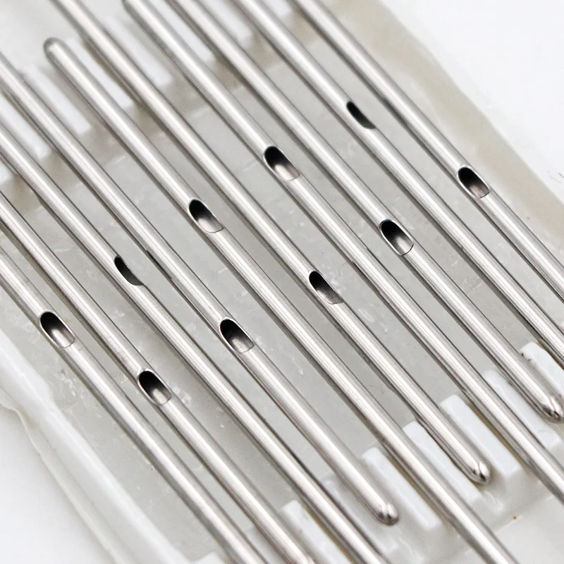 

25*100 Veterinary Stainless Steel Cattle Milk Passing Needle Udder Infusion Needles Infusion Needles Blunt Cannula Piercing