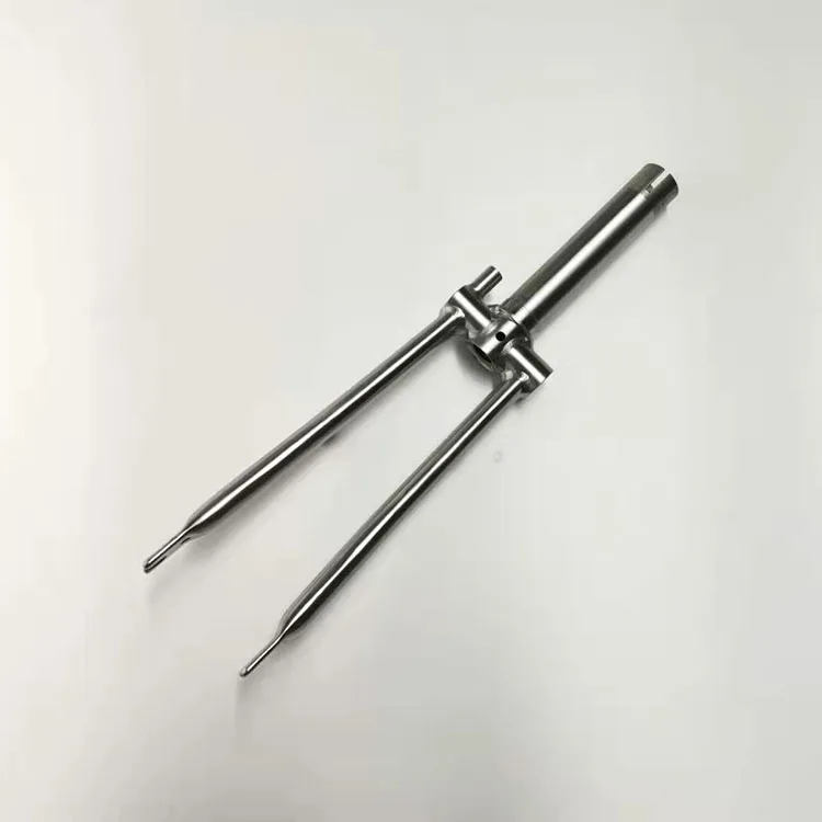 

factory price  Titanium Fork for foldable bike 28.6mm Threaded steerer