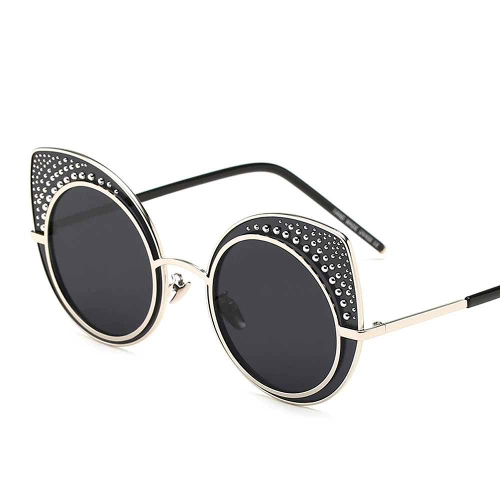 

SHINELOT 97273 Fashion Cat Eye Bling Sunglasses China Sunglass Manufacturers Gold Suppliers gafas de ciclismo