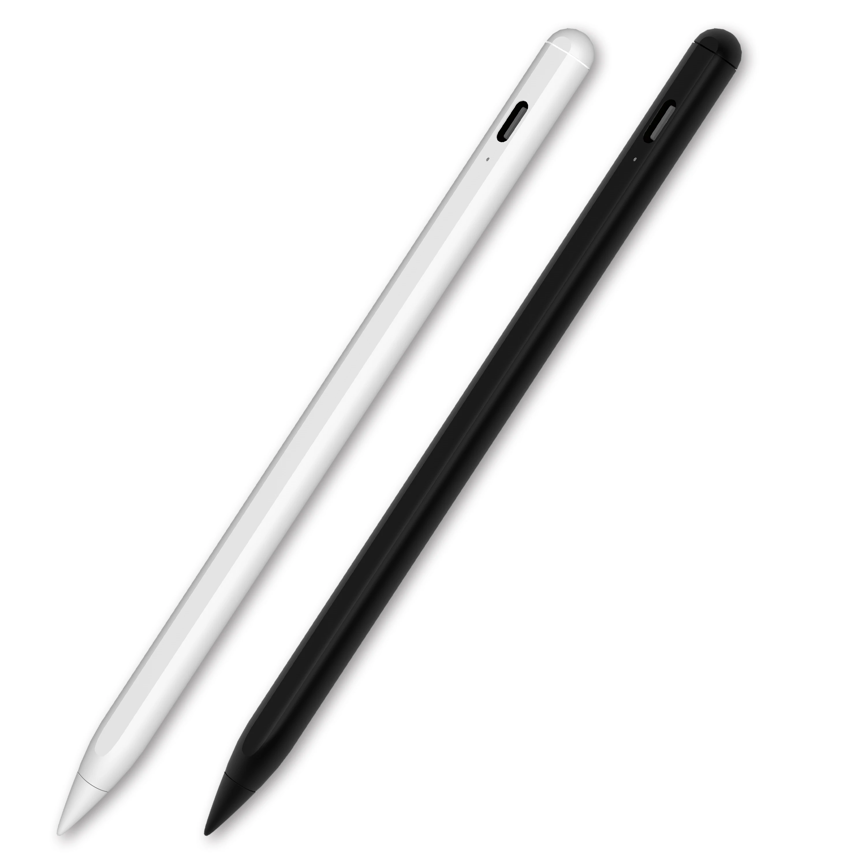 

Amazing Custom Magetic Palm Rejection Capacitive Stylus Pencil Typ C Tilt Drawing Pen fur Apfel Touch Active Pen fur Tablet PC, Black/white