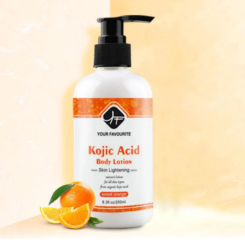 

OEM (complete range) big size moisturizing kojic acid organic essential oil brightening candy body lotion