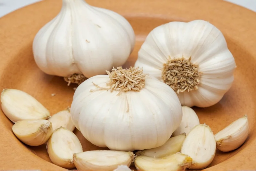 Garlic in sauce