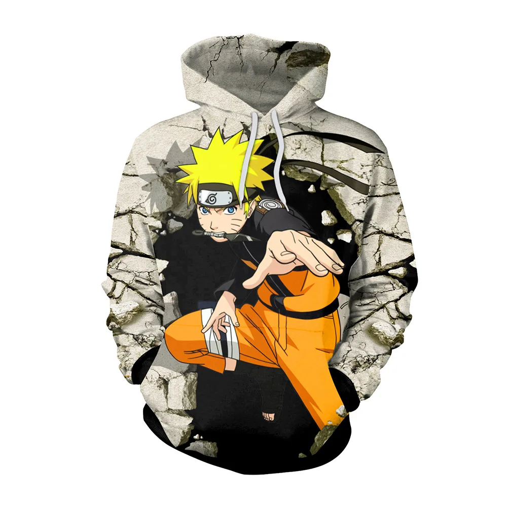 

Factory Custom Winter Anime Merch Hoodie 3D Anime Style Hoodies Keep Warm