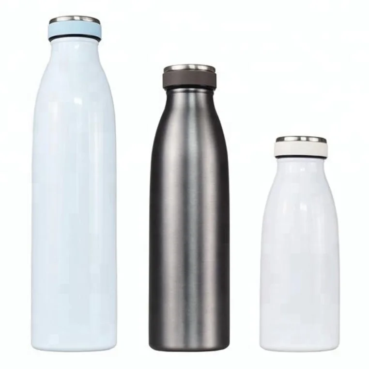 

New item from Jinhua Sonin double wall stainless steel water bottle 304 inside and 201 outside Fashion logo Customized, Customized color