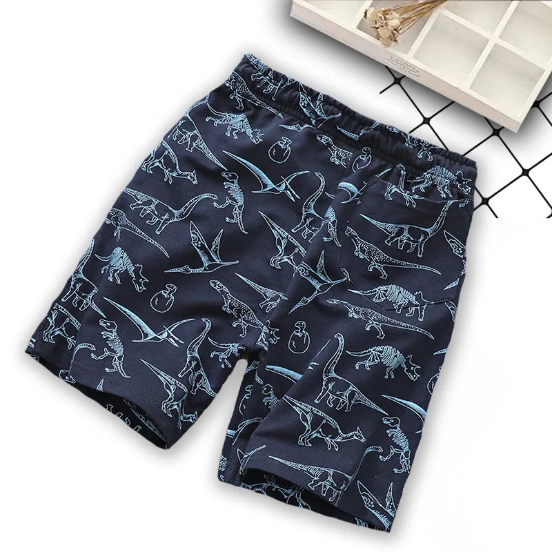 

Summer new children's clothing Boys knit shorts Student pants