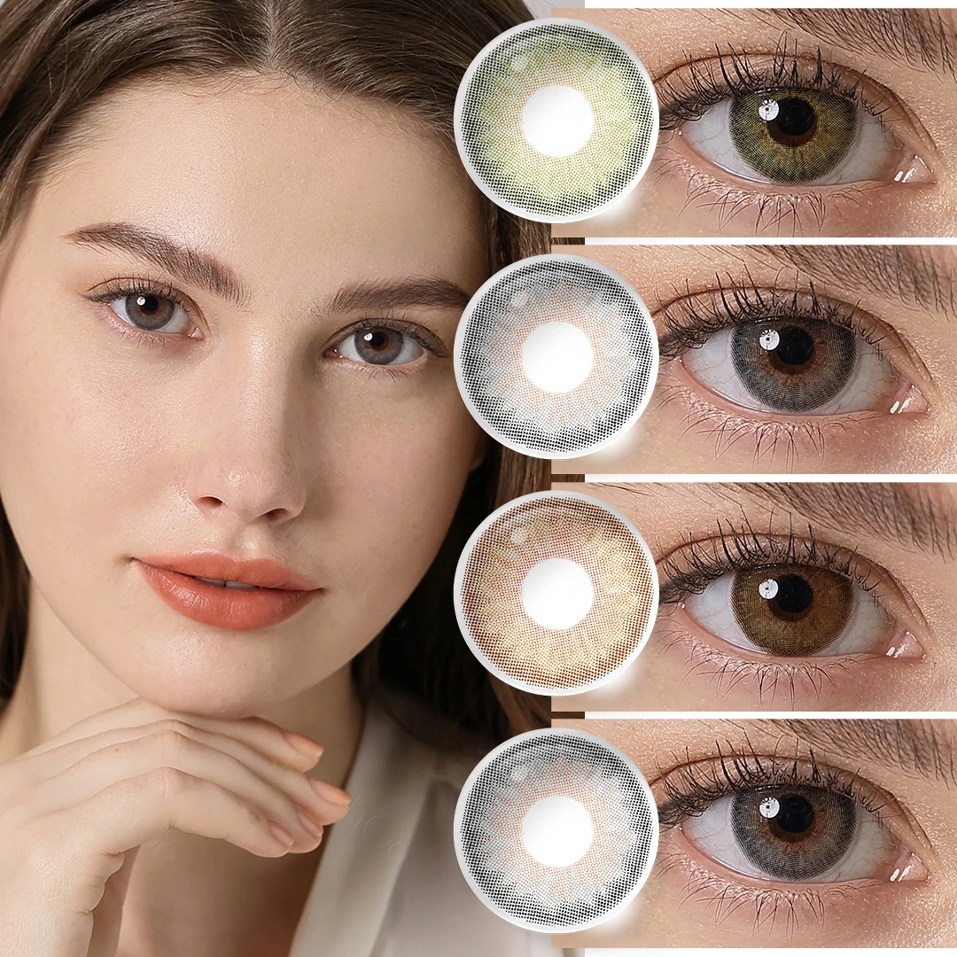 

Freshgo Symphony Color Contact Lens 40% Water Circle Colored Contacts 1 Year Eye Soft Contact Lenses
