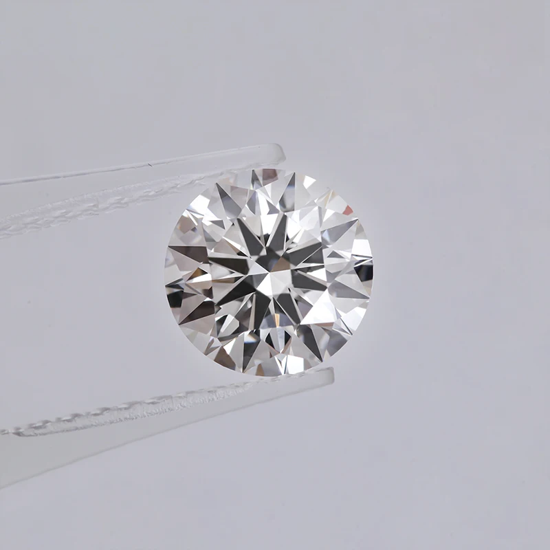 

800usd per carat H color round brilliant cut 1ct lab grown diamond CVD loose for gold enagement ring making