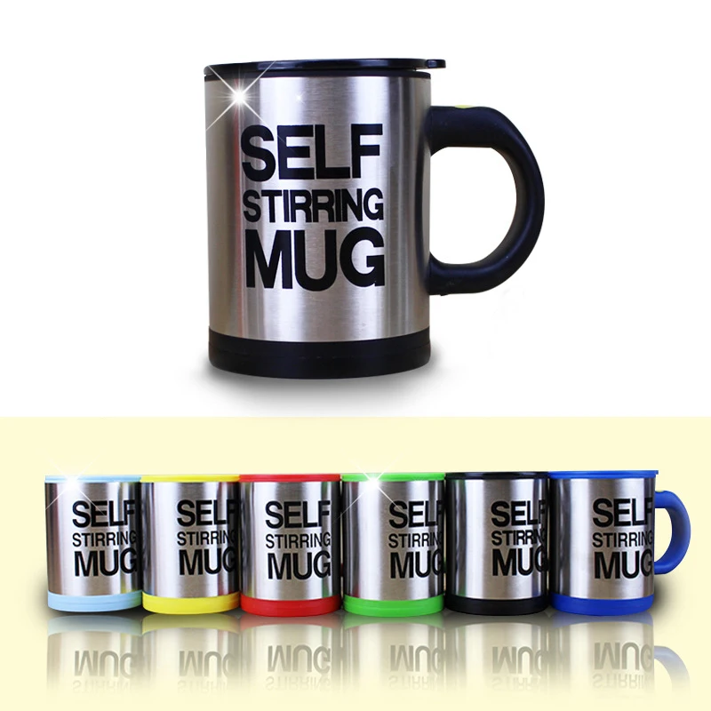 

400Ml Mug Automatic Electric Lazy Self Stirring Mug Automatic Coffee Milk Mixing Mug Tea Smart Stainless Steel Mix cup, Customized