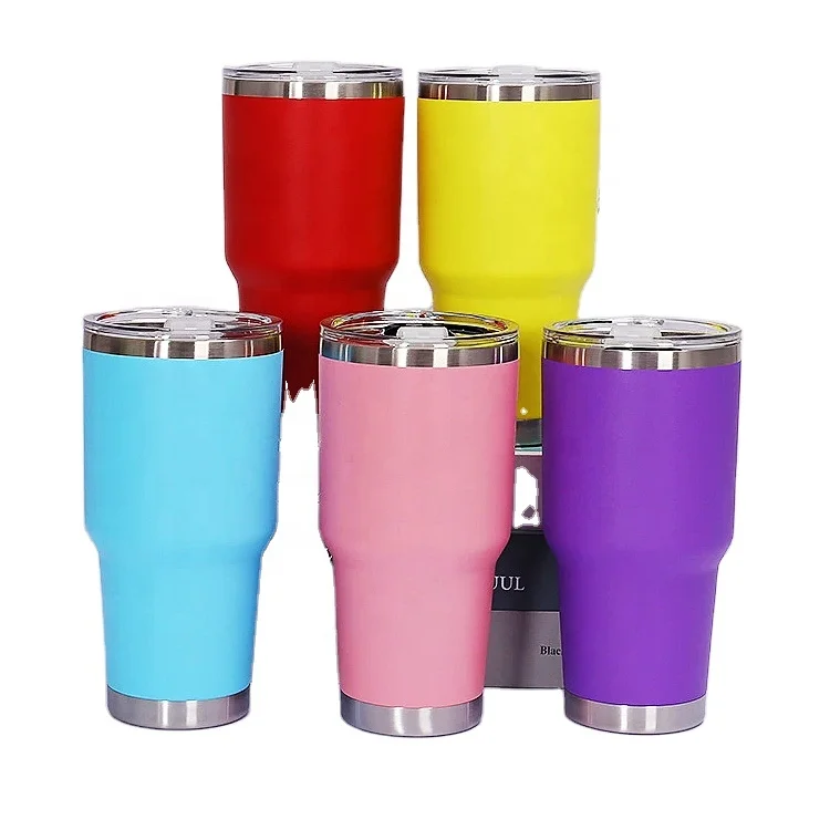 

12OZ Stainless Steel Vacuum Insulated Wine Tumbler Cups Coffee Mug Sublimation tumbler Insulated water bottle with Lid