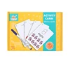 Handmade Montessori Early educational Hand-on ability Knowledge learning card Wooden handwritten card toy