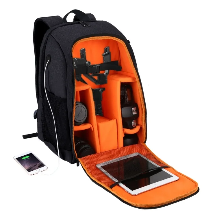 

Wholesale PULUZ Waterproof Scratch-proof Dual Shoulders Backpack Camera Bag