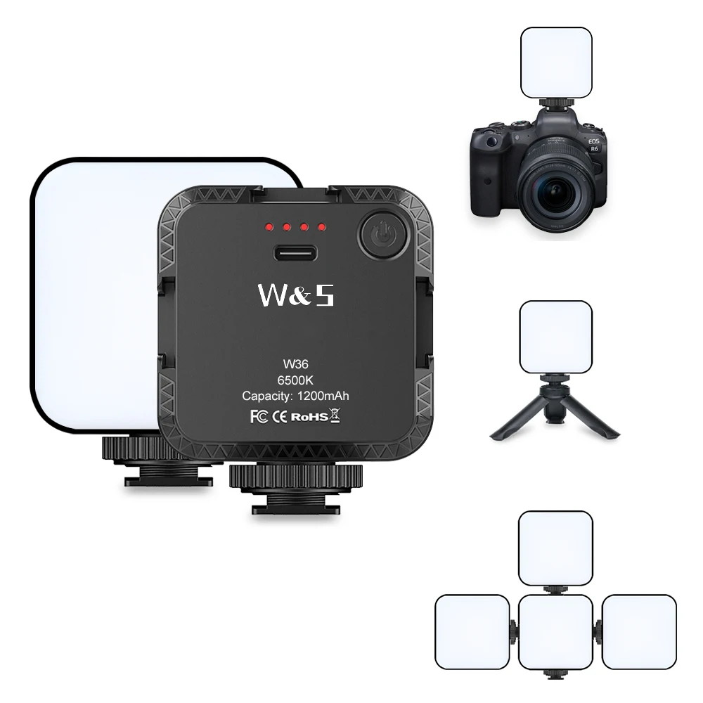 

W36 Camera Video Light Led Photography Lighting kit equipment led video shooting fill light