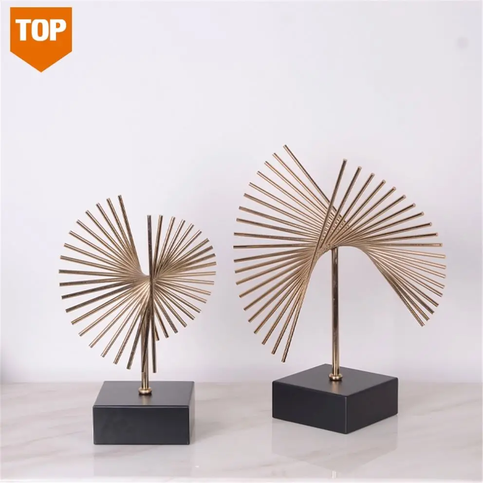 

2021 New HOME DECORATIVE IRON STATUE MODERN HOME DECOR STATUE