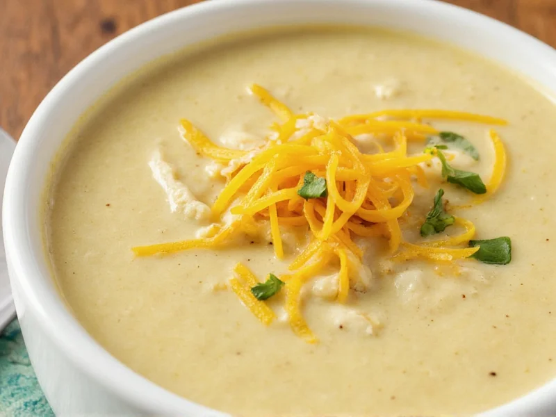 cauliflower and cheese soup