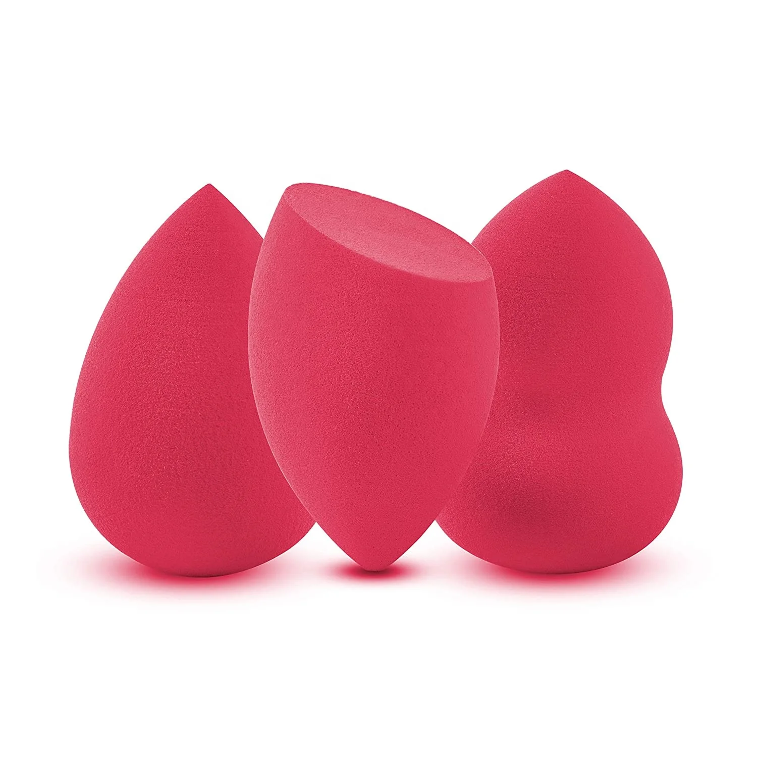 

Custom laser logo latex free super soft velour/velvet microfiber makeup sponge for women makeup, Customized