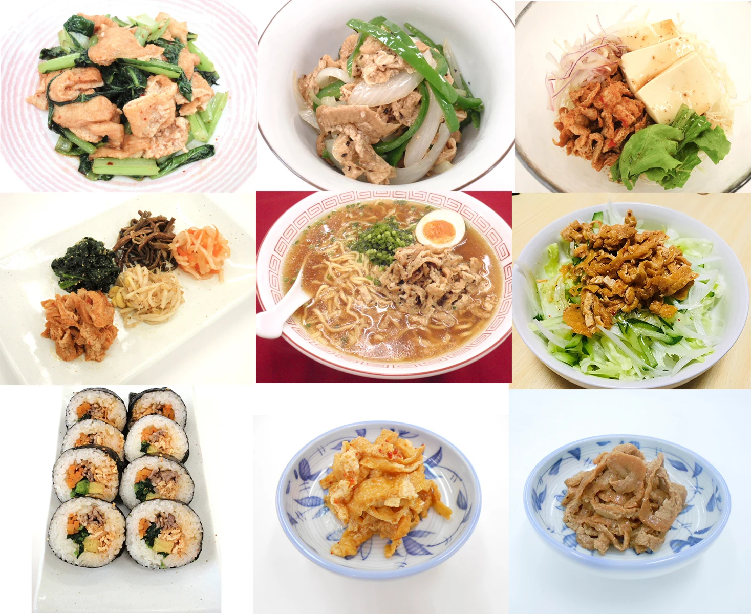 
Wholesale Japanese soft tofu inari Japanese soybean food vegan 