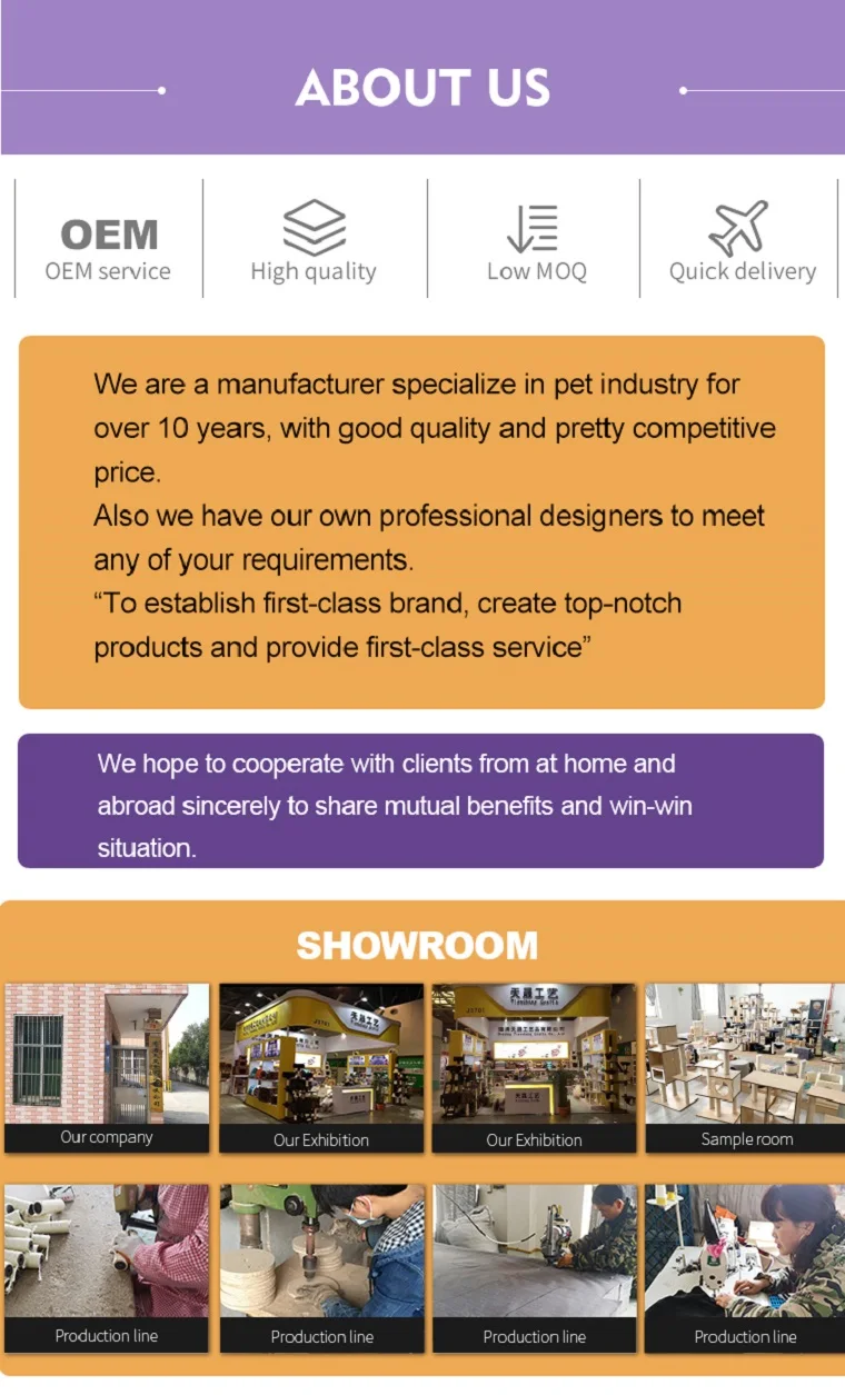 Cat House Tower Toy Indoor Climbing Scratcher Simple Cat Craft Cat Tree