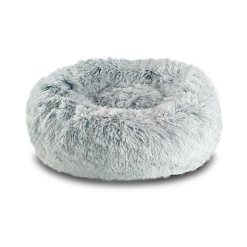 

New product unremove luxury warm round pet sofa plush dog beds, Picture