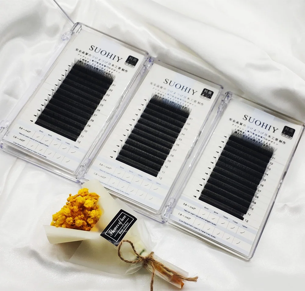 

3D-6D Volume Eyelash Mixed Length in One Strip Camellia Eyelash Extensions