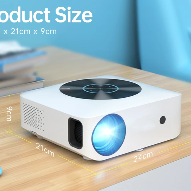 

2021Laser Portable Mobile Android Video Projecteur Short Throw 4K Hologram Mini Projectors Gobo Tv Lcd Projector