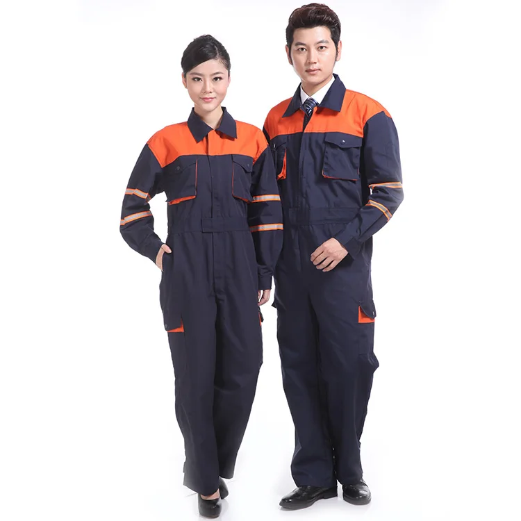 Custom Logo Overalls Workwear Uniforms Industrial Uniform Construction Workwear