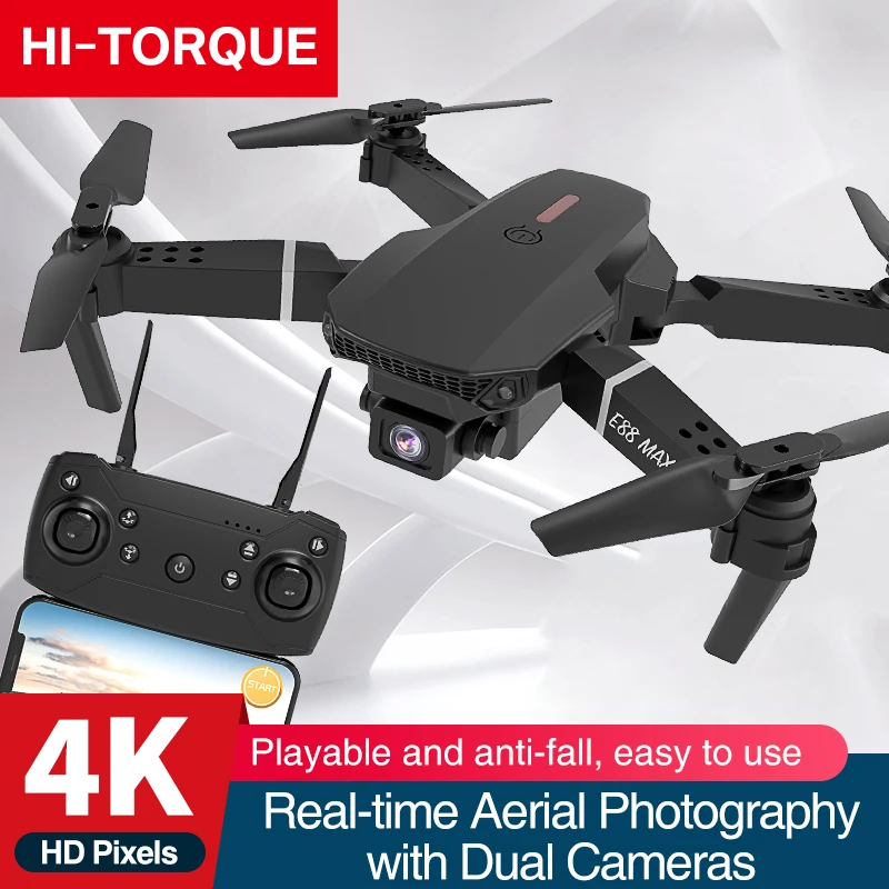 

Foldable e88 Max Mini rc Drone With Quadcopter Camera 4k Gps Hd 1080p Dual Cameragesture e88 max drone
