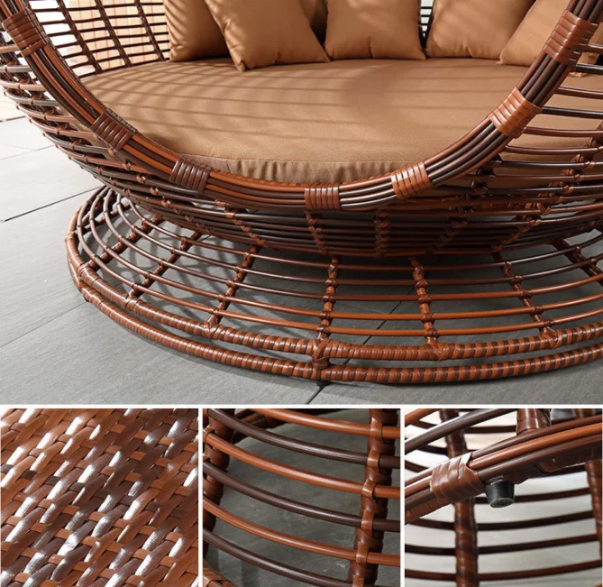 Garden Wicker Outdoor Furniture Rattan Apple Bed Buy Rattan Apple Bed