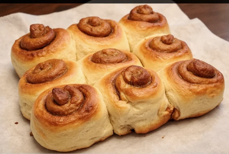 easy homemade cinnamon buns