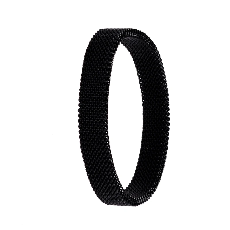 

High quality fashion stretch mesh bracelet wholesale stainless steel bangle for men and women