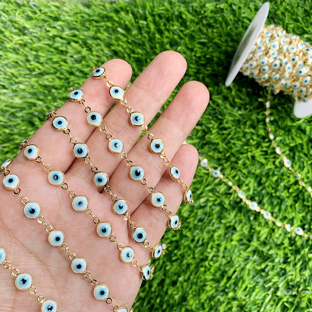 

Support Wholesale Supply Mini Eyes Shape Copper Gold Plated Fine Chain Slender Link Chains For Necklace/Bracelet Making
