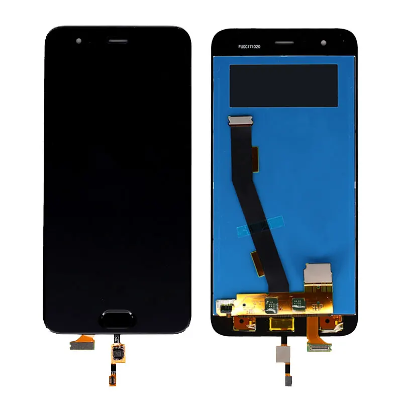 

Cellphone Display Touch Screen Digitizer Assembly LCD Replacement Parts For Xiaomi Mi 6 LCD, Black blue