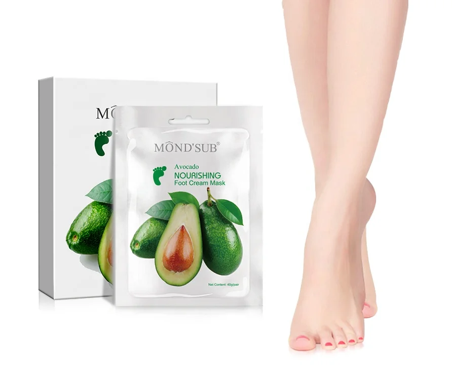

Mond'sub Avocado moisturising soft touch foot spa salon foot mask for cracked