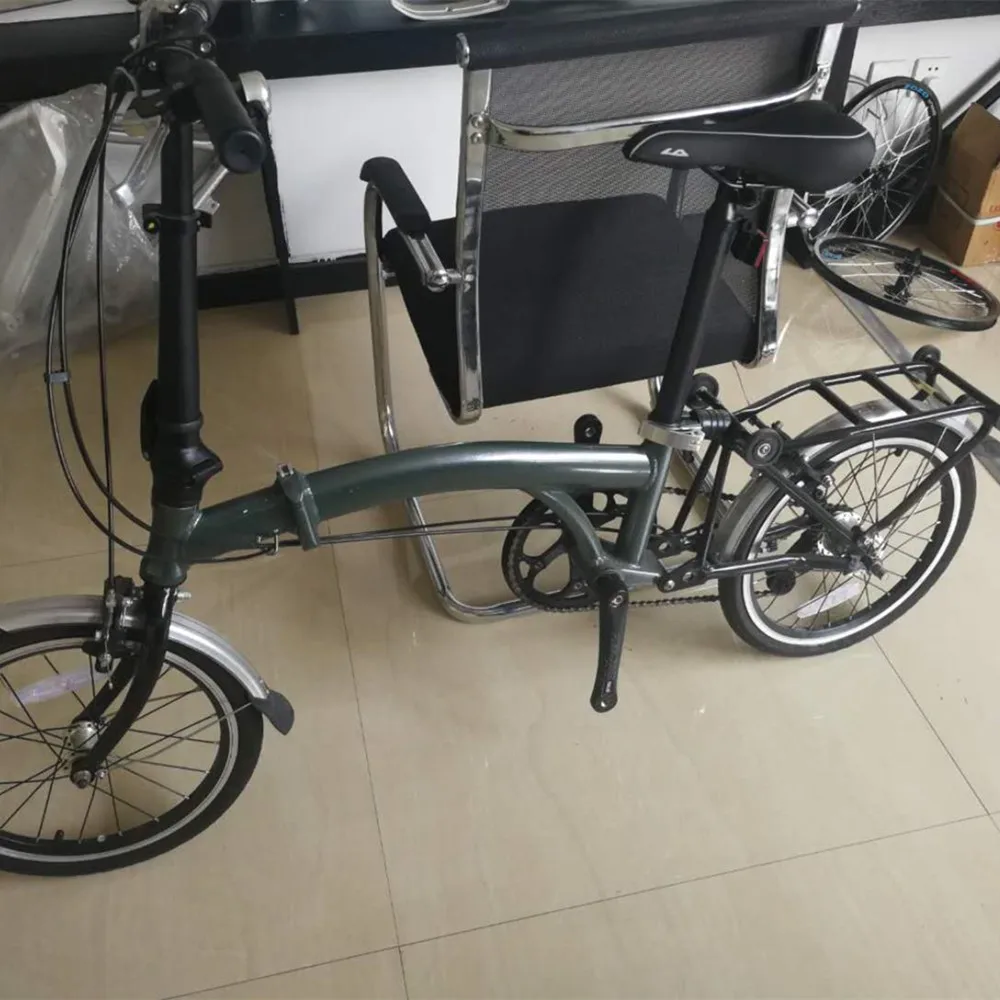 

16" Elastomer High Grip Easy Wheel 12.5 Kg Light Weight Model Aluminum alloy Frame Folding bike